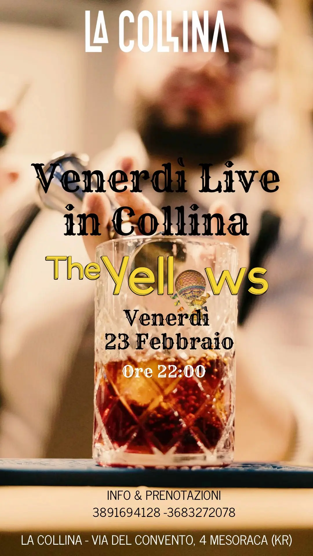 23/02 | I "The Yellows" in live